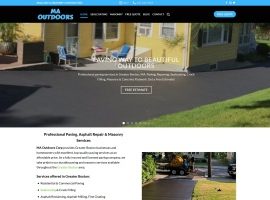 MA Outdoors Corp - Professional Paving, Asphalt Repair & Masonry Services