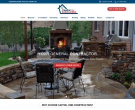 Capital One Construction provides masonry, chimney, roofing, siding and commercial services to Greater Boston.