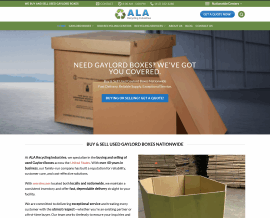 ALA Recycling Industries ALA Recycling Industries- buying and selling of used Gaylord boxes
